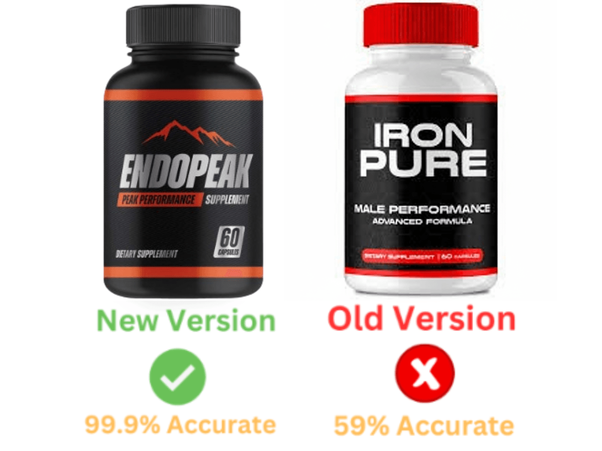 Iron Pure Supplement Bottle